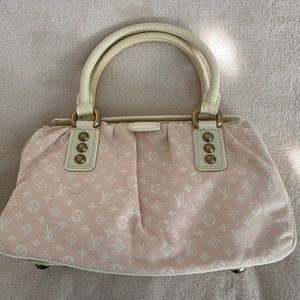 LOUIS VUITTON MINI MONOGRAM TRAPEZE PINK